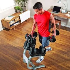 EL FIGHT 2020 LATEST SELECTTECH 552 ADJUSTABLE DUMBBELLS (PAIR) AND ADJUSTABLE BENCH