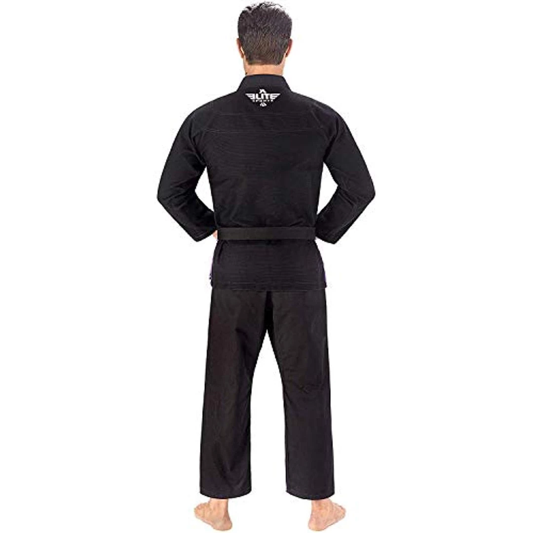 Jiu Jitsu Elite Sports GI - Lightweight- W/Preshrunk Fabric & Free Belt 10 Jiu Jitsu Elite Sports GI - Lightweight- W/Preshrunk Fabric & Free Belt