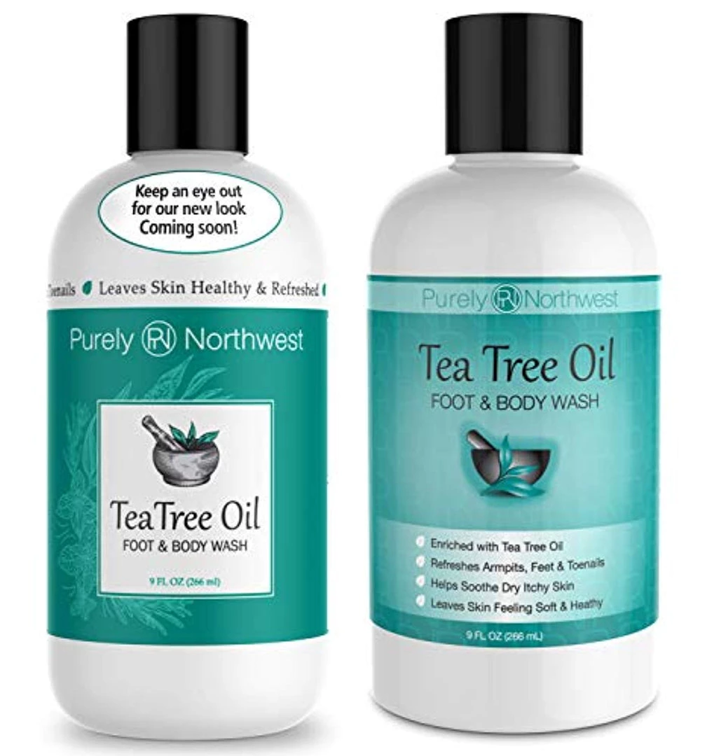 Purely Northwest Antifungal Tea Tree Oil Body Wash, Helps Athletes Foot, Ringworm, Toenail Fungus 9oz Higene & Essentials 3 Purely Northwest Antifungal Tea Tree Oil Body Wash, Helps Athletes Foot, Ringworm, Toenail Fungus 9oz Higene & Essentials