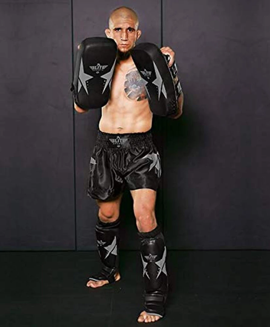 Elite Sports Muay Thai Kickboxing Thai Pad (Pair) 7 Elite Sports Muay Thai Kickboxing Thai Pad (Pair)