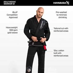 Hayabusa Gold Weave Warrior Jiu Jitsu Gi