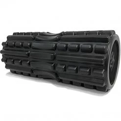 321 STRONG Conditioning Foam Roller - Extra Firm Deep Tissue Massager With Spinal Channel 13"
