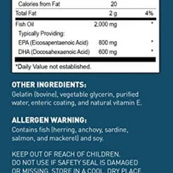 Dr. Tobias Dr Tobias Omega 3 Fish Oil Triple Strength,Non-GMO, NSF-Certified (180 Softgels) Supplements 9 Dr. Tobias Dr Tobias Omega 3 Fish Oil Triple Strength,Non-GMO, NSF-Certified (180 Softgels) Supplements