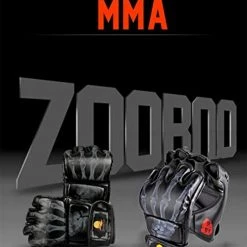 ZooBoo MMA Gloves, Half-Finger Boxing Fight Gloves Adjustable Wrist Band 25 ZooBoo MMA Gloves, Half-Finger Boxing Fight Gloves Adjustable Wrist Band