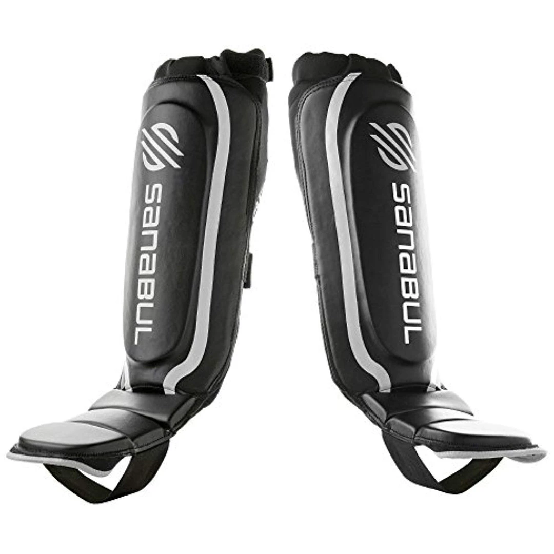Sanabul Essential Hybrid Kickboxing MMA Shin Guards 9 Sanabul Essential Hybrid Kickboxing MMA Shin Guards