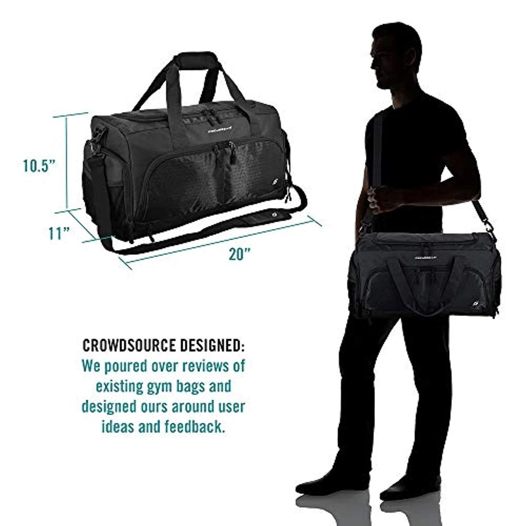 FocusGear Accessories Ultimate Gym Bag 2.0: Duffel Bag With 10 Optimal Compartments 13 FocusGear Accessories Ultimate Gym Bag 2.0: Duffel Bag With 10 Optimal Compartments