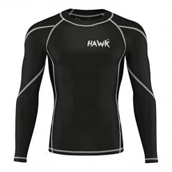 Hawk Sports Mens Compression Shirts Base Layer MMA BJJ Rash Guard