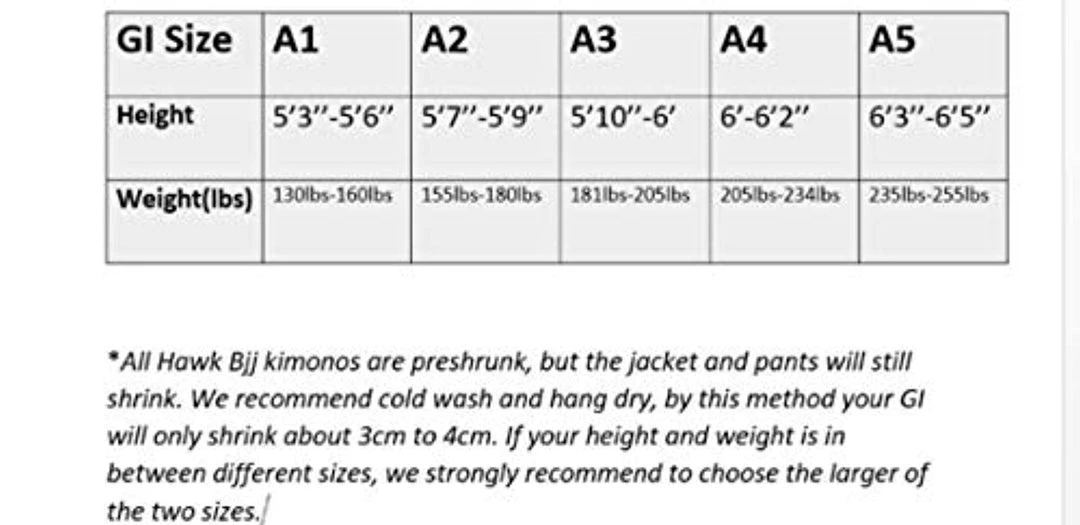 HAWK Jiu Jitsu Brazilian Jiu Jitsu Unisex Gi Ultra Light, Preshrunk, Free White Belt!!! 8 HAWK Jiu Jitsu Brazilian Jiu Jitsu Unisex Gi Ultra Light, Preshrunk, Free White Belt!!!