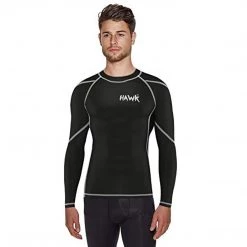 Hawk Sports Mens Compression Shirts Base Layer MMA BJJ Rash Guard