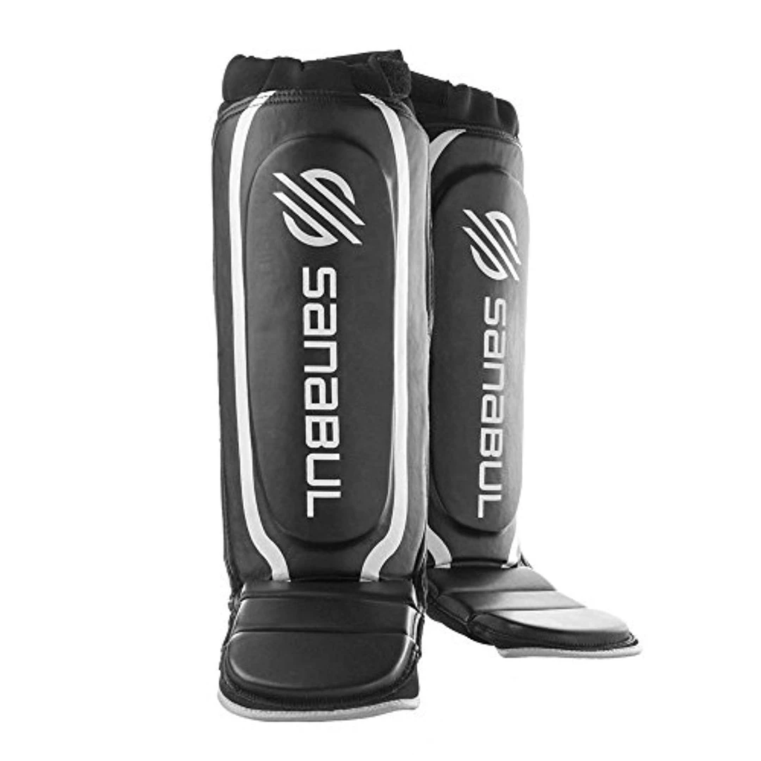 Sanabul Essential Hybrid Kickboxing MMA Shin Guards 8 Sanabul Essential Hybrid Kickboxing MMA Shin Guards