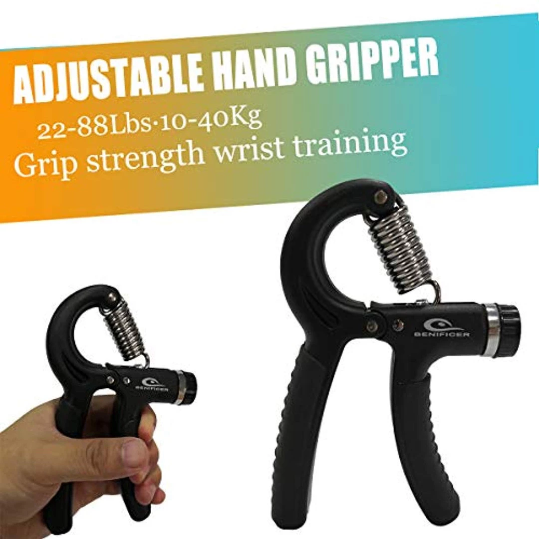 Benificer Conditioning Hand Grip Strengthener 5 Pack Adjustable Grip Exerciser 5 Benificer Conditioning Hand Grip Strengthener 5 Pack Adjustable Grip Exerciser