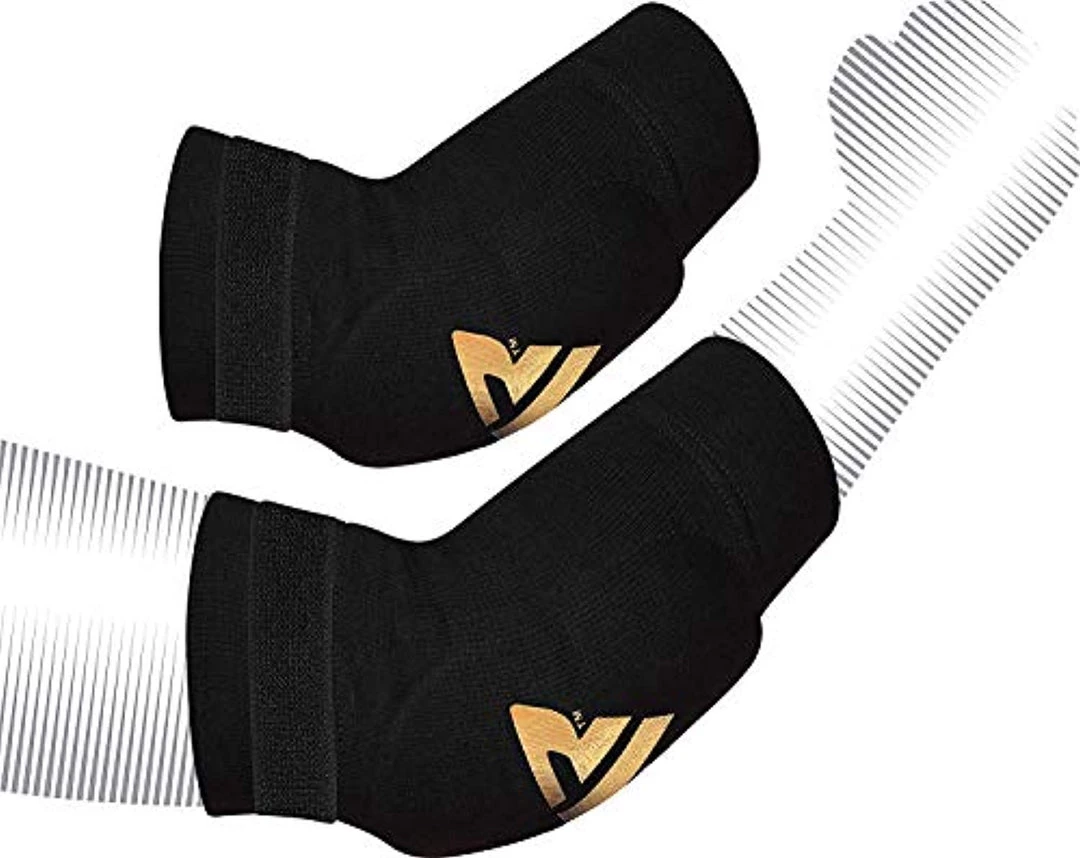 RDX MMA Elbow Sleeve Pads Guard Bandage Elasticated Shield Protector 7 RDX MMA Elbow Sleeve Pads Guard Bandage Elasticated Shield Protector