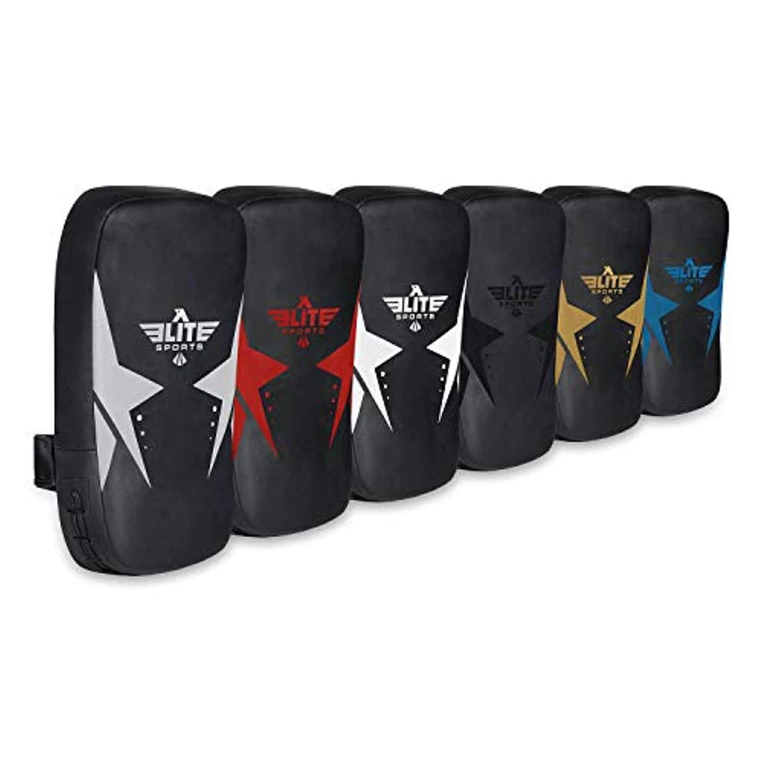 Elite Sports Muay Thai Kickboxing Thai Pad (Pair) 3 Elite Sports Muay Thai Kickboxing Thai Pad (Pair)