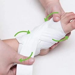 Hampton Adams White Athletic Sports Tape EASY Tear NO Sticky Residue (White, 3-Pack) 9 Hampton Adams White Athletic Sports Tape EASY Tear NO Sticky Residue (White, 3-Pack)