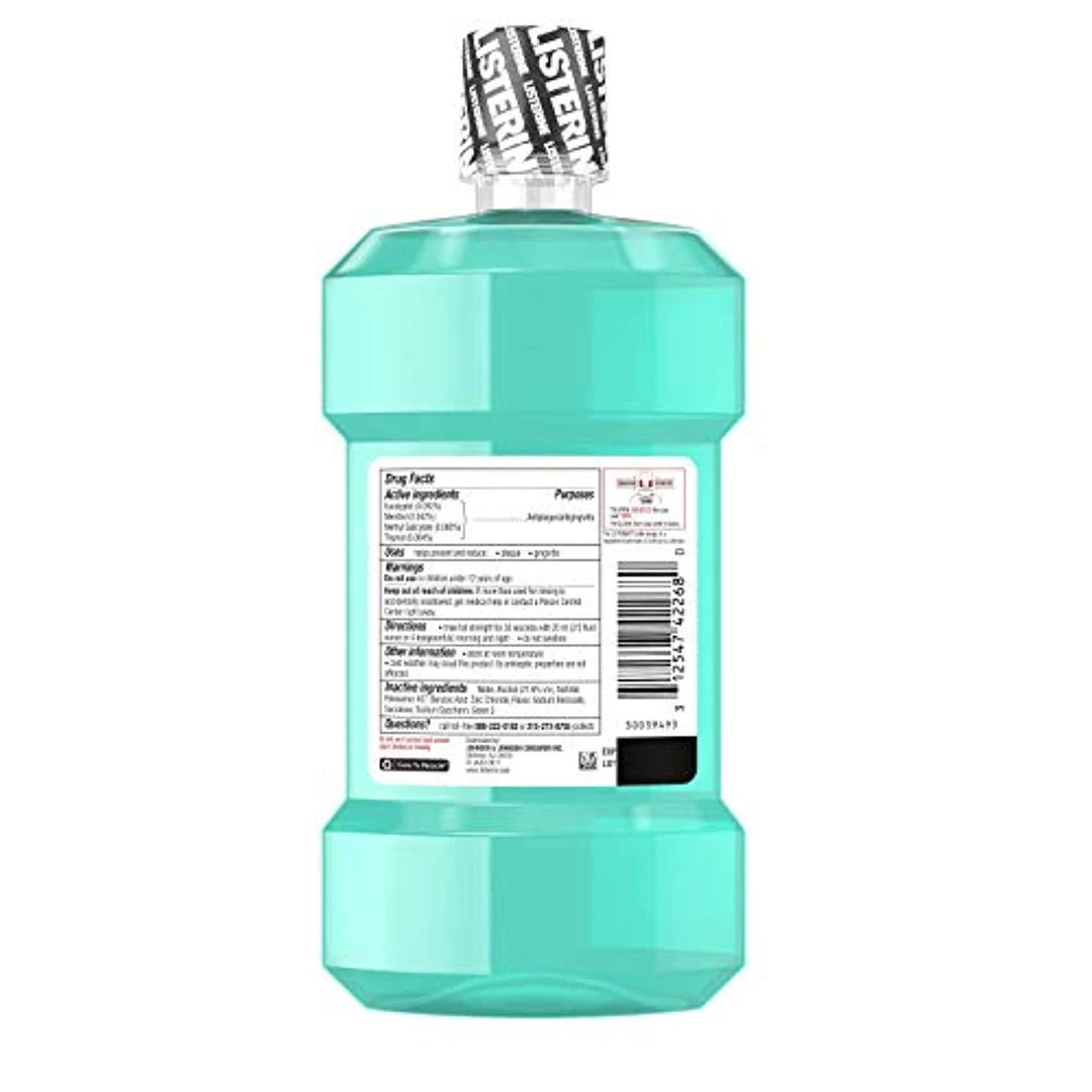 Listerine Ultraclean Oral Care Antiseptic Mouthwash 500 Ml 2 Listerine Ultraclean Oral Care Antiseptic Mouthwash 500 Ml