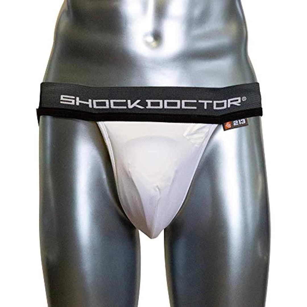 Shock Doctor Jock Strap Supporter W/ BioFlex Protective Sports Cup, Adult & Youth Sizes MMA 2 Shock Doctor Jock Strap Supporter W/ BioFlex Protective Sports Cup, Adult & Youth Sizes MMA
