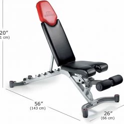 EL FIGHT 2020 LATEST SELECTTECH 552 ADJUSTABLE DUMBBELLS (PAIR) AND ADJUSTABLE BENCH