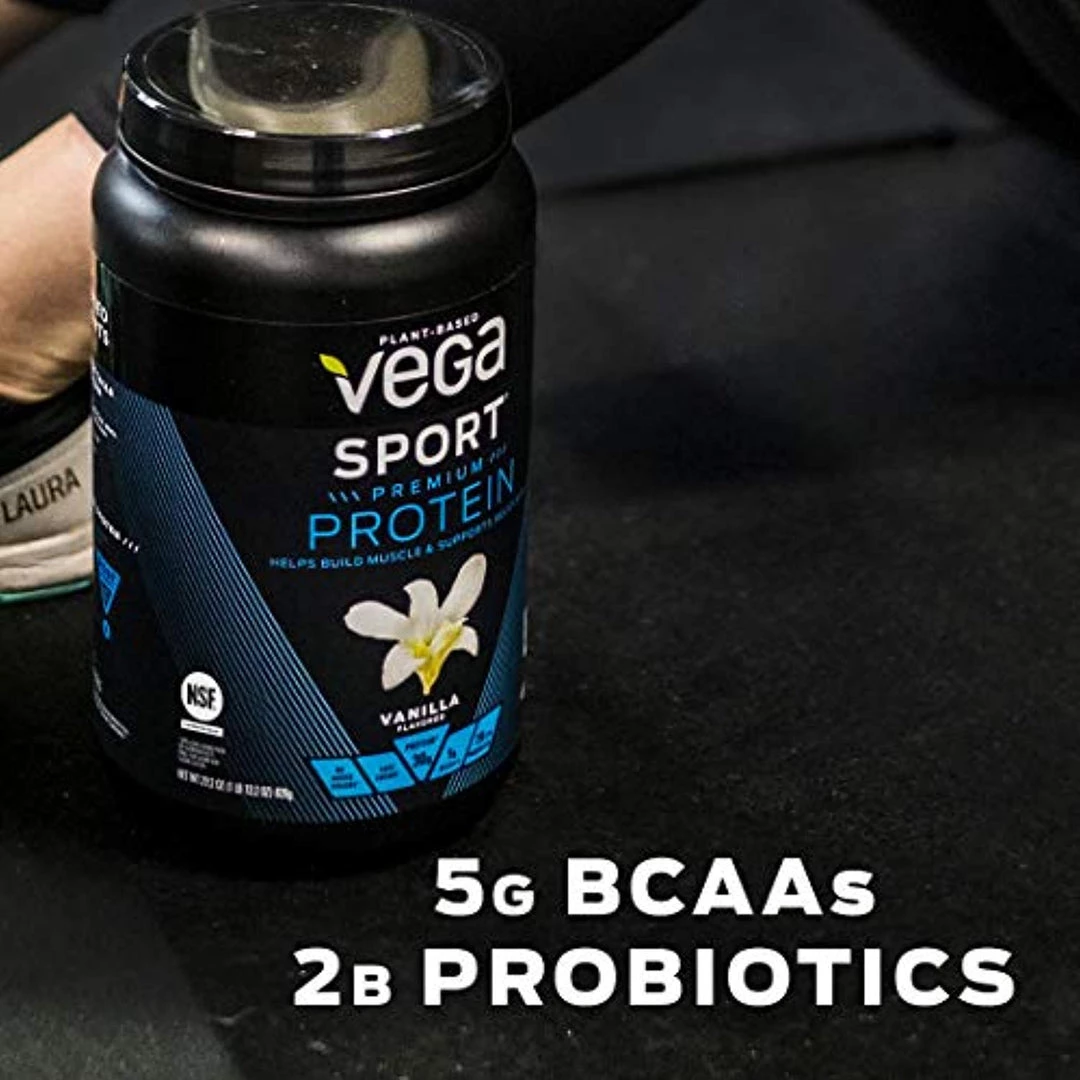 Vega Sport Protein Powder (45 Servings) - Plant Based Vegan Protein Powder Supplements 9 Vega Sport Protein Powder (45 Servings) - Plant Based Vegan Protein Powder Supplements