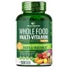 Wholesome Wellness Supplements Whole Food Multivitamin For Men (120 Tablets) Vegan Vegetarian