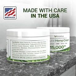 Ramina Natural Hemp Extract Pain Relief Cream CBD & Hemp