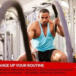 Profect Sports Pro Battle Ropes With Anchor Strap Kit - Upgraded Durable Protective Sleeve 10 Profect Sports Pro Battle Ropes With Anchor Strap Kit - Upgraded Durable Protective Sleeve