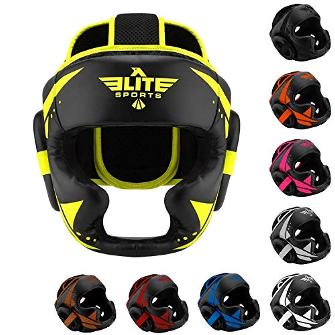 Elite Sports MMA Sparring Boxing Head Gear 6 Elite Sports MMA Sparring Boxing Head Gear