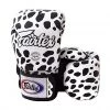 Fairtex Muay Thai Boxing Gloves BGV1 Limited Edition -Dalmatian Kickboxing & Mauy Thai
