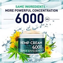 Pain Relief Inc. Hemp Pain Relief Cream (6000 Mg)- Efficient- Natural CBD & Hemp 10 Pain Relief Inc. Hemp Pain Relief Cream (6000 Mg)- Efficient- Natural CBD & Hemp