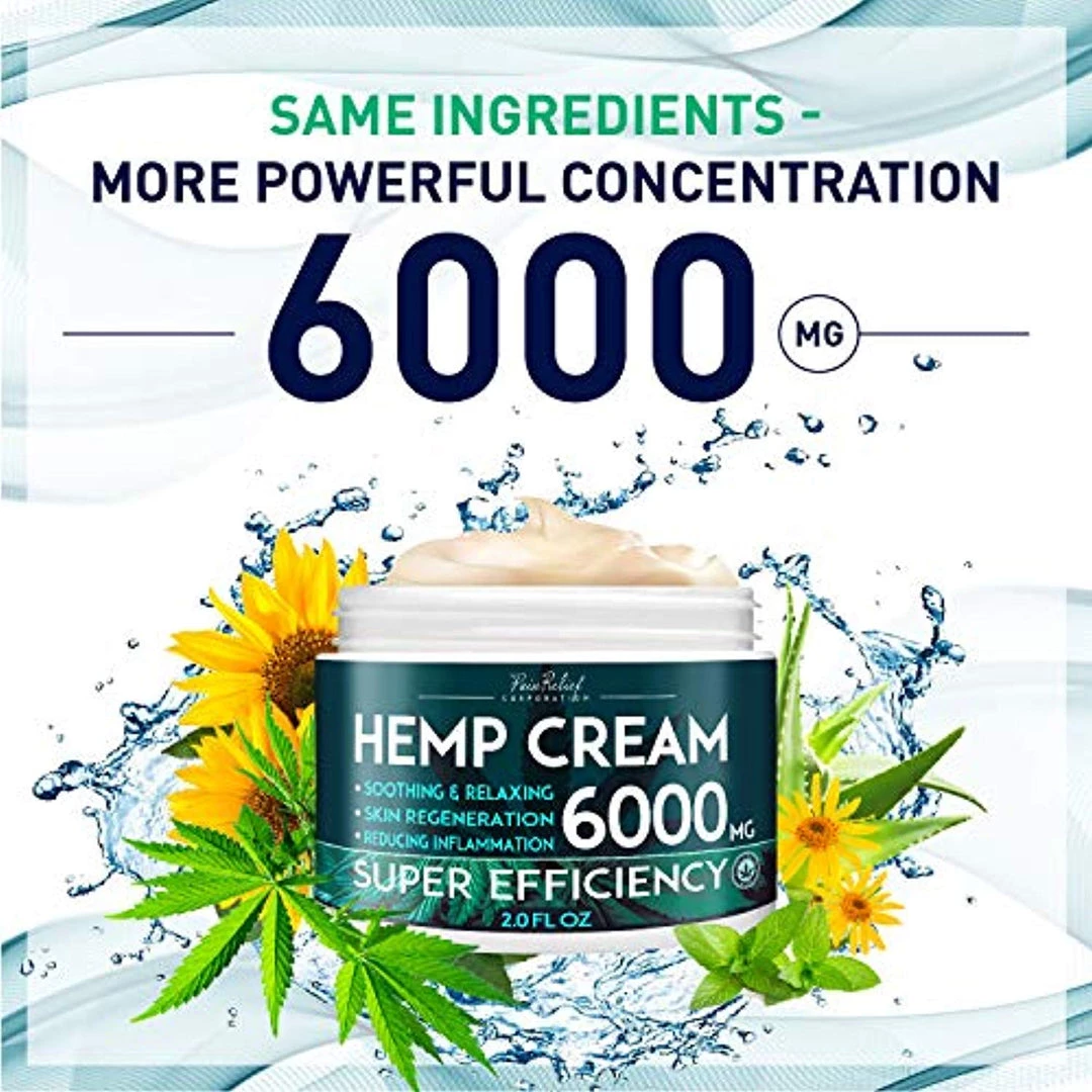 Pain Relief Inc. Hemp Pain Relief Cream (6000 Mg)- Efficient- Natural CBD & Hemp 4 Pain Relief Inc. Hemp Pain Relief Cream (6000 Mg)- Efficient- Natural CBD & Hemp