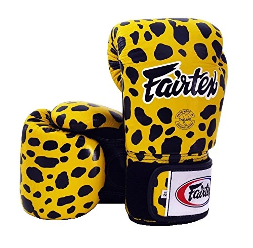 Kickboxing & Mauy Thai Fairtex Muay Thai Boxing Gloves BGV1 Limited Edition - Leopard 1 Kickboxing & Mauy Thai Fairtex Muay Thai Boxing Gloves BGV1 Limited Edition - Leopard