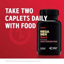 GNC Mega Men Sport Multivitamin For Performance & Muscle Function Supplements 15 GNC Mega Men Sport Multivitamin For Performance & Muscle Function Supplements