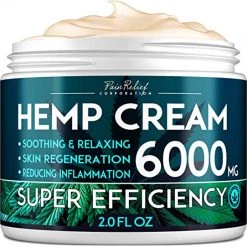 Pain Relief Inc. Hemp Pain Relief Cream (6000 Mg)- Efficient- Natural CBD & Hemp