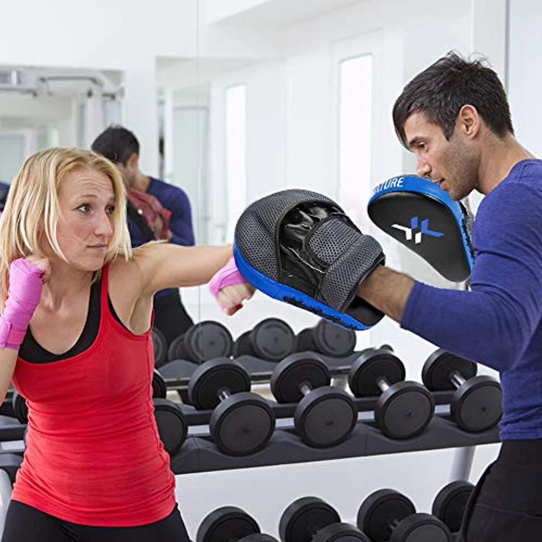 Xnature Essential Curved Boxing MMA Punching Mitts 8 Xnature Essential Curved Boxing MMA Punching Mitts