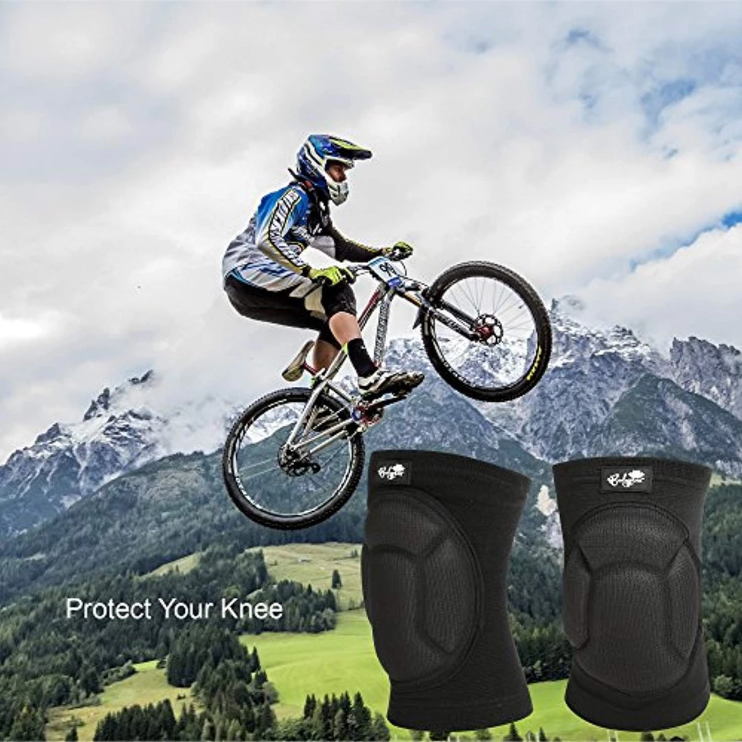 Bodyprox Protective Knee Pads,Anti-Slip, Collision Avoidance Knee Sleeve MMA 2 Bodyprox Protective Knee Pads,Anti-Slip, Collision Avoidance Knee Sleeve MMA