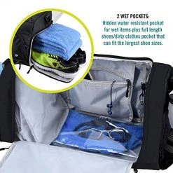FocusGear Accessories Ultimate Gym Bag 2.0: Duffel Bag With 10 Optimal Compartments 23 FocusGear Accessories Ultimate Gym Bag 2.0: Duffel Bag With 10 Optimal Compartments