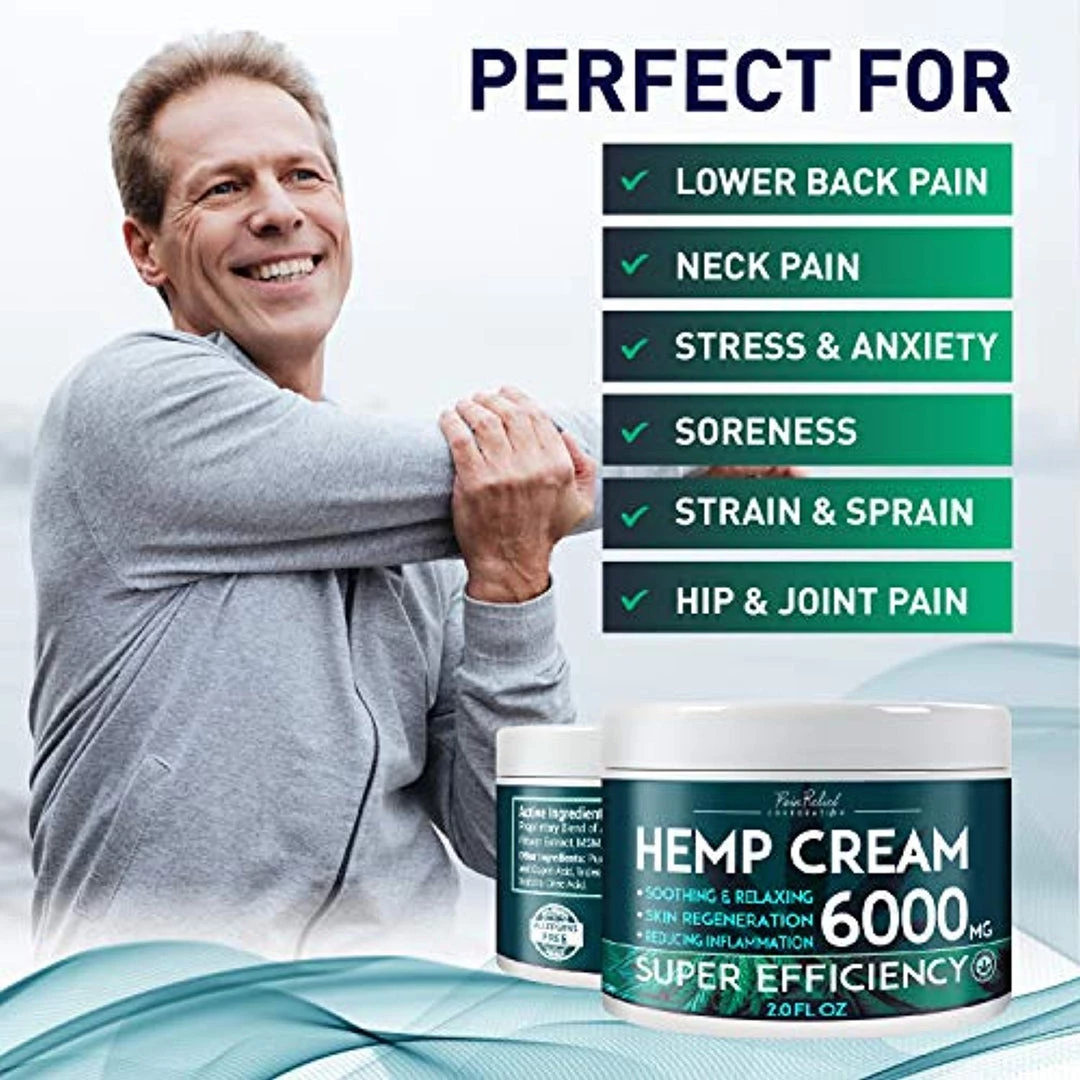 Pain Relief Inc. Hemp Pain Relief Cream (6000 Mg)- Efficient- Natural CBD & Hemp 5 Pain Relief Inc. Hemp Pain Relief Cream (6000 Mg)- Efficient- Natural CBD & Hemp