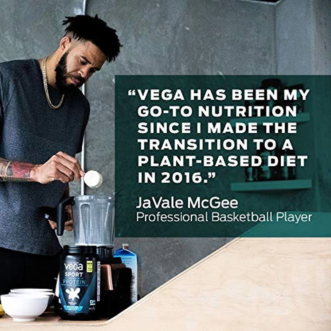 Vega Sport Protein Powder (45 Servings) - Plant Based Vegan Protein Powder Supplements 10 Vega Sport Protein Powder (45 Servings) - Plant Based Vegan Protein Powder Supplements