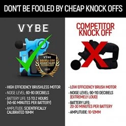 Accessories VYBE Exerscribe Brushless Personal Percussion Massage Gun