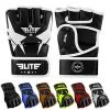 Elite Sports Pro Style MMA Gloves Martial Arts Grappling Sparring Gloves