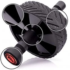 Fitnessery Abs Workout Roller Wheel Exercise Equipment Conditioning