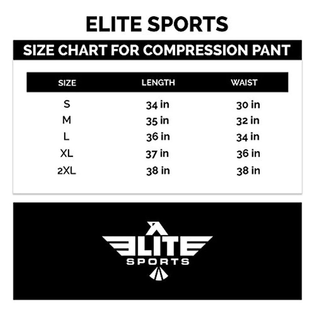 MMA Elite Sports Workout Base Layer Compression Pants Tights 11 MMA Elite Sports Workout Base Layer Compression Pants Tights