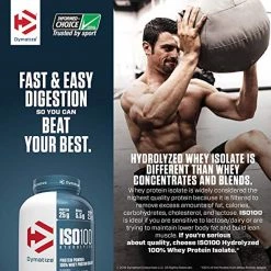 Dymatize ISO100, 100% Whey Isolate Protein 5 Pound Supplements