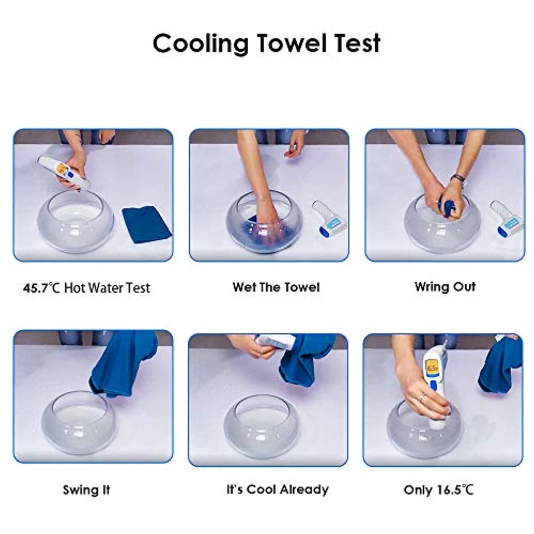 TPOW Accessories Cooling Towels, Ice Towel, Super Sweat-Absorbent Sports Towels For Workout 6 TPOW Accessories Cooling Towels, Ice Towel, Super Sweat-Absorbent Sports Towels For Workout