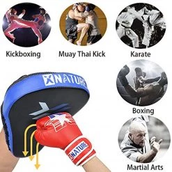 Xnature Essential Curved Boxing MMA Punching Mitts 13 Xnature Essential Curved Boxing MMA Punching Mitts