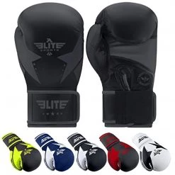 Elite Sports Star Boxing, Kickboxing, Muay Thai Gel Sparring Training Gloves 18 Elite Sports Star Boxing, Kickboxing, Muay Thai Gel Sparring Training Gloves