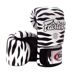 Fairtex Muay Thai Boxing Gloves BGV1 Limited Edition - Zebra Kickboxing & Mauy Thai