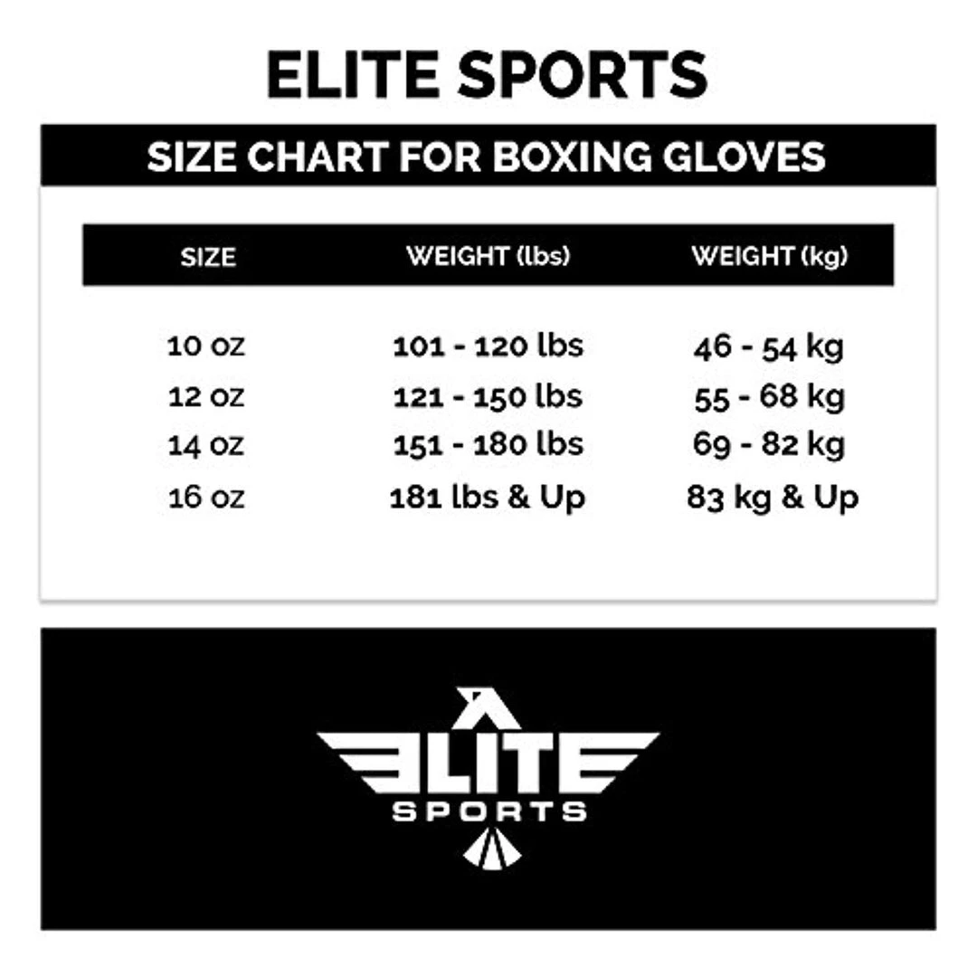Elite Sports Star Boxing, Kickboxing, Muay Thai Gel Sparring Training Gloves 11 Elite Sports Star Boxing, Kickboxing, Muay Thai Gel Sparring Training Gloves