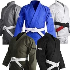 HAWK Jiu Jitsu Brazilian Jiu Jitsu Unisex Gi Ultra Light, Preshrunk, Free White Belt!!! 14 HAWK Jiu Jitsu Brazilian Jiu Jitsu Unisex Gi Ultra Light, Preshrunk, Free White Belt!!!