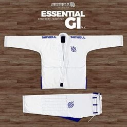 Sanabul Essentials V.2 Ultra Light Preshrunk BJJ Gi W/White Belt Jiu Jitsu 21 Sanabul Essentials V.2 Ultra Light Preshrunk BJJ Gi W/White Belt Jiu Jitsu