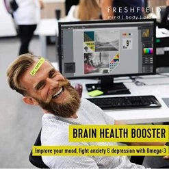 Freshfield Naturals Freshfield Vegan Omega 3 Algae Oil - 2 Month Supply 7 Freshfield Naturals Freshfield Vegan Omega 3 Algae Oil - 2 Month Supply